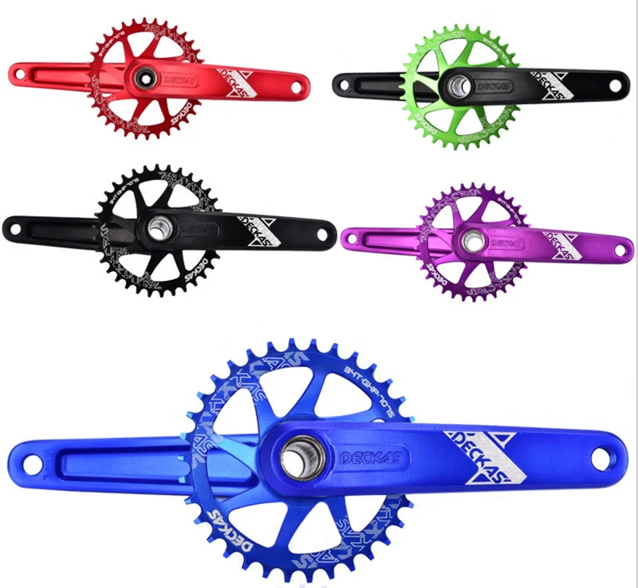 

DECKAS GXP CRANKSETS WITH BB AXLE/MTB 1X SYSTEM CHAINHWHELL CRANK SETS/BCD 104 CRANKS SETS