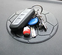 AUTOSON 1PC Automobile Car football Pattern Anti-skid Mat Car Interior Accessories Non-slip Mat For Phone & Key Car Sticky Pad
