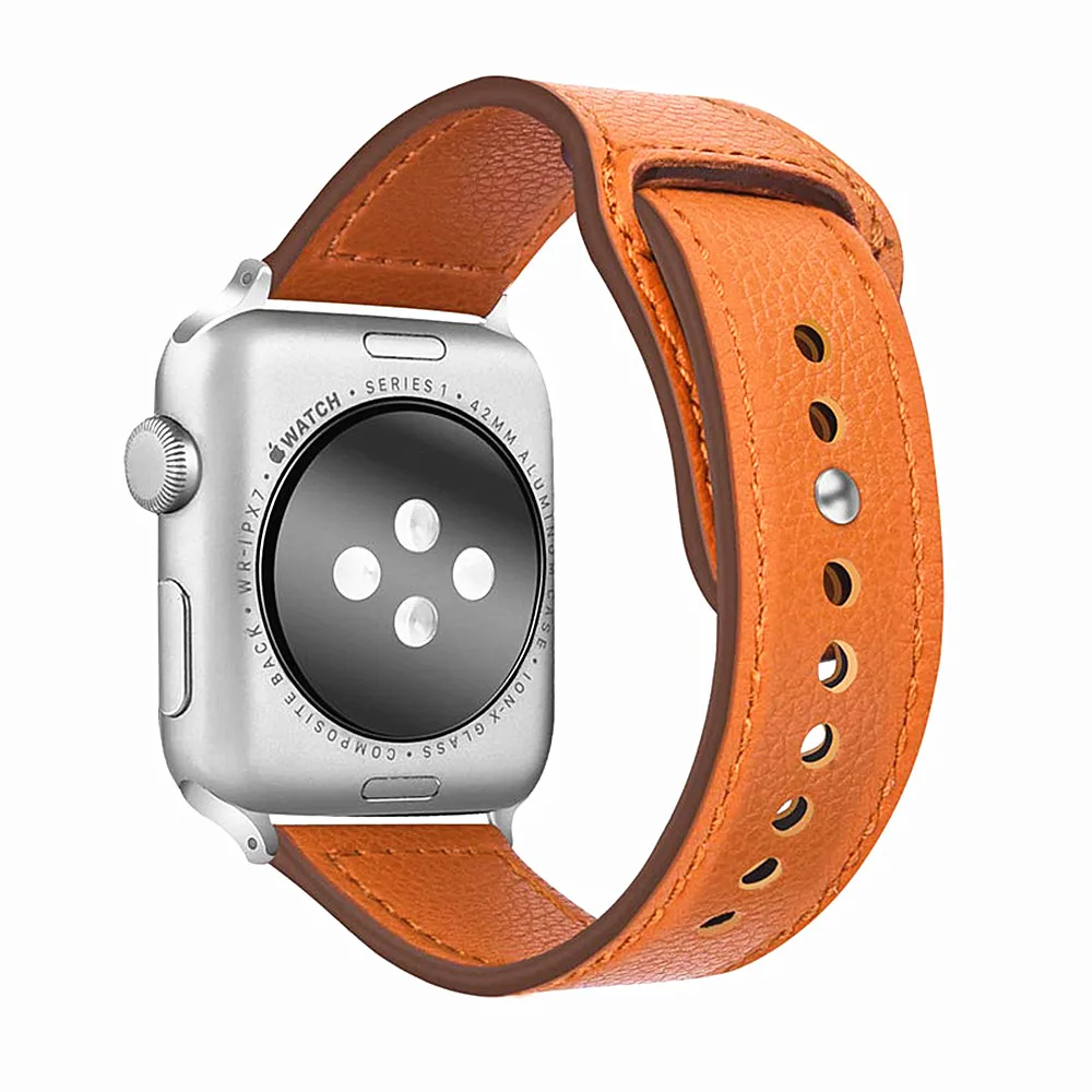 Кожаный ремешок для Apple watch band 4 44 мм/40 мм iwatch 38 мм/42 спортивный браслет часов 3 2 1 |