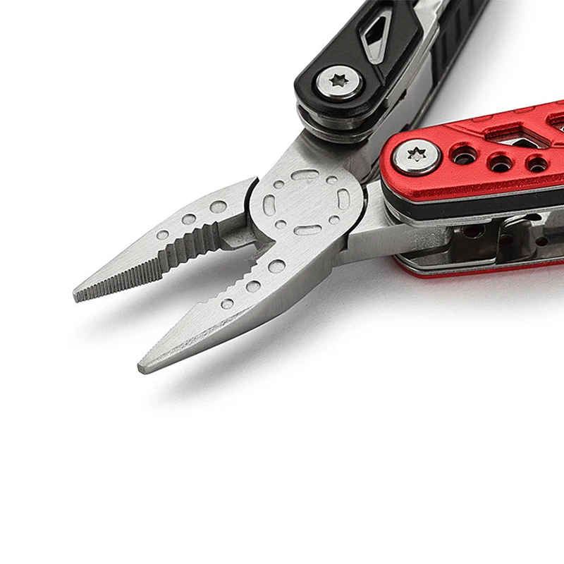 Multitool Outdoor Knife Tool with Pocket Multipurpose Stainless Steel Pliers Knife Saw Survival Folding Knife for EDC Camping
