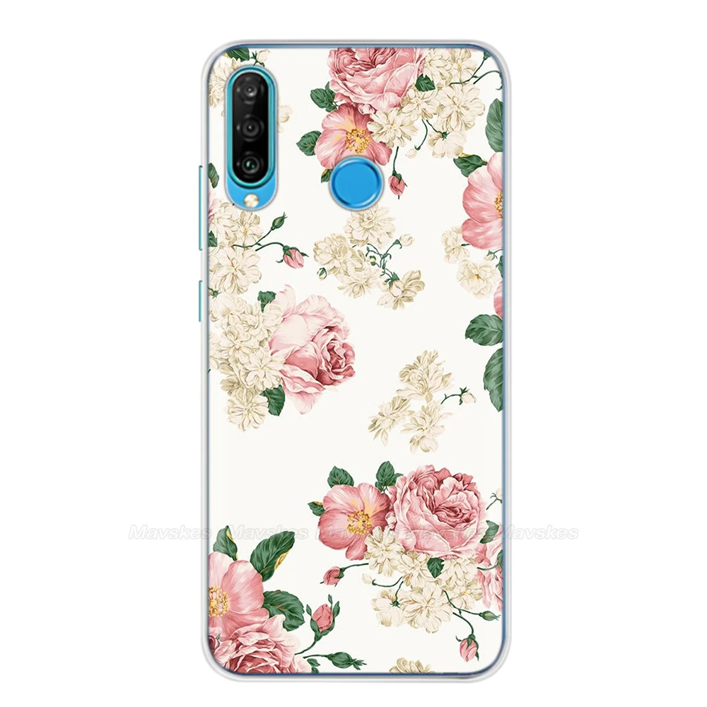 Для huawei P30 Lite Чехлы Силиконовые Мягкие ТПУ задняя крышка для Funda huawei P30 Lite Pro P30Lite P30Pro P 30 чехол для телефона Couqe - Цвет: 35