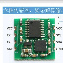 2 шт./лот Серийный порт 6 гироскоп акселерометра/MPU6050 модуль выводимый уклономер калман фильтрующие угол