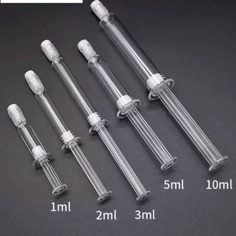 

Empty syringes cosmetic packaging 1ml 2ml 3ml 5ml 10ml hyaluronic prefilled dispossiable prefilled cosmetic syringe 100pcs