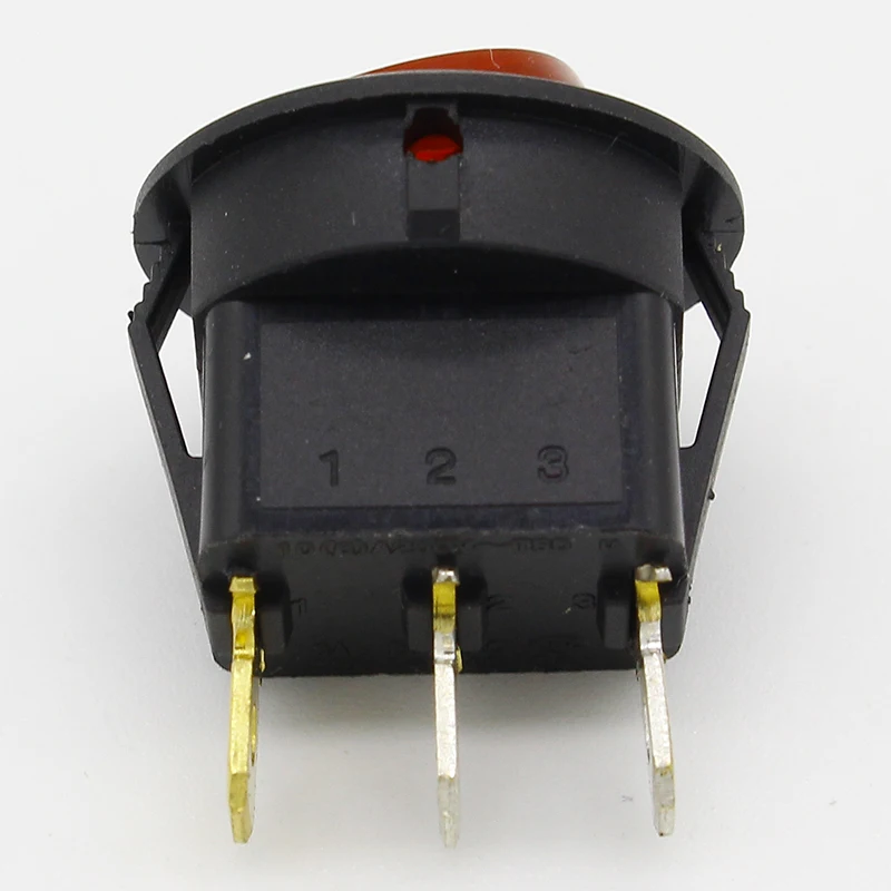 Акция! 10 шт. круглый клавишный переключатель ON OFF SPST 6A/250V 10A/125V AC|Выключатели| |