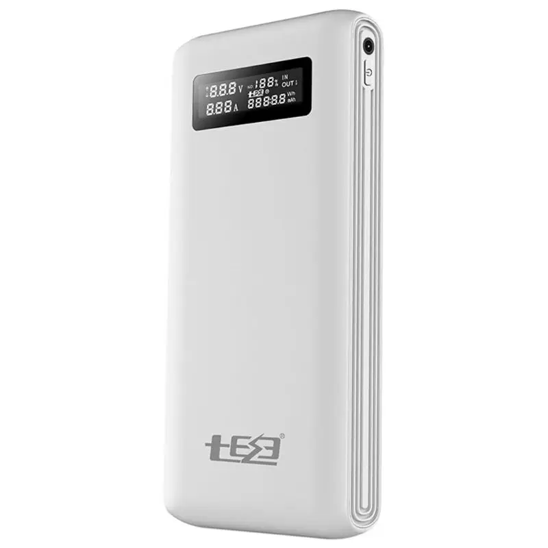 المزدوج USB QC3.0 الناتج 6x18650 بطاريات DIY قوة البنك حامل الصندوق حالة سريع شاحن للجوال هاتف لوحي PC لا البطارية المزدوج USB QC3.0 الناتج 6x18650 بطاريات DIY قوة البنك حامل الصندوق حالة سريع شاحن للجوال هاتف لوحي PC لا البطارية