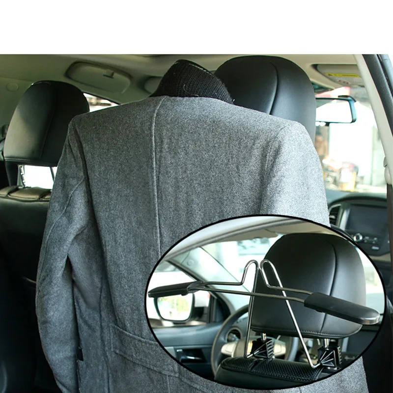 

Car Clothes Rack Headrest Metal Stainless Coat Hanger for Opel Insignia VW Golf 4 7 5 MK4 Peugeot 206 207 208 508 Touareg