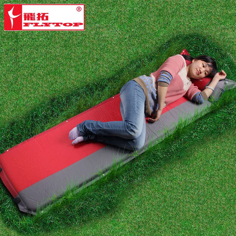 Ceny Flytop gorąca sprzedaż (170 + 25) * 65*5cm pojedyncza osoba automatycznie nadmuchiwany materac odkryty camping wędkowanie mata plażowa na sprzedaż sprzedaż hurtowa