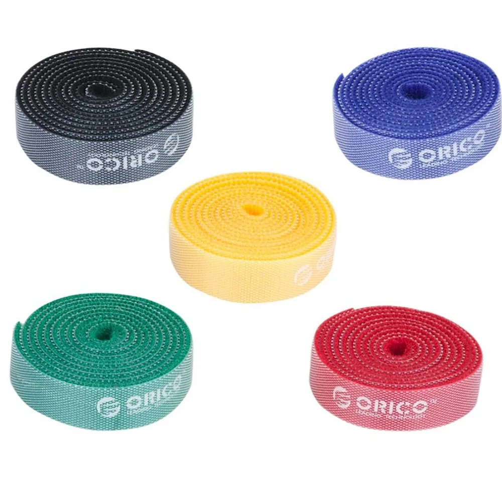 

100% ORICO CBT Plastic Nylon Cable Mark Colorful Ties 1m Per Piece Red /Black/Yellow/Blue/Green for Wire Organizer