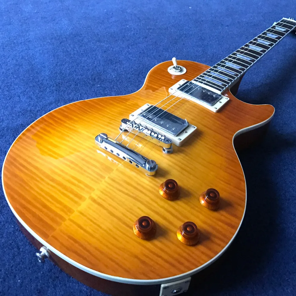 

in Stock 1959 R9 honey Burst Chinese LPaul LP Style Standard Electric Guitar with EMS Free Shipping
