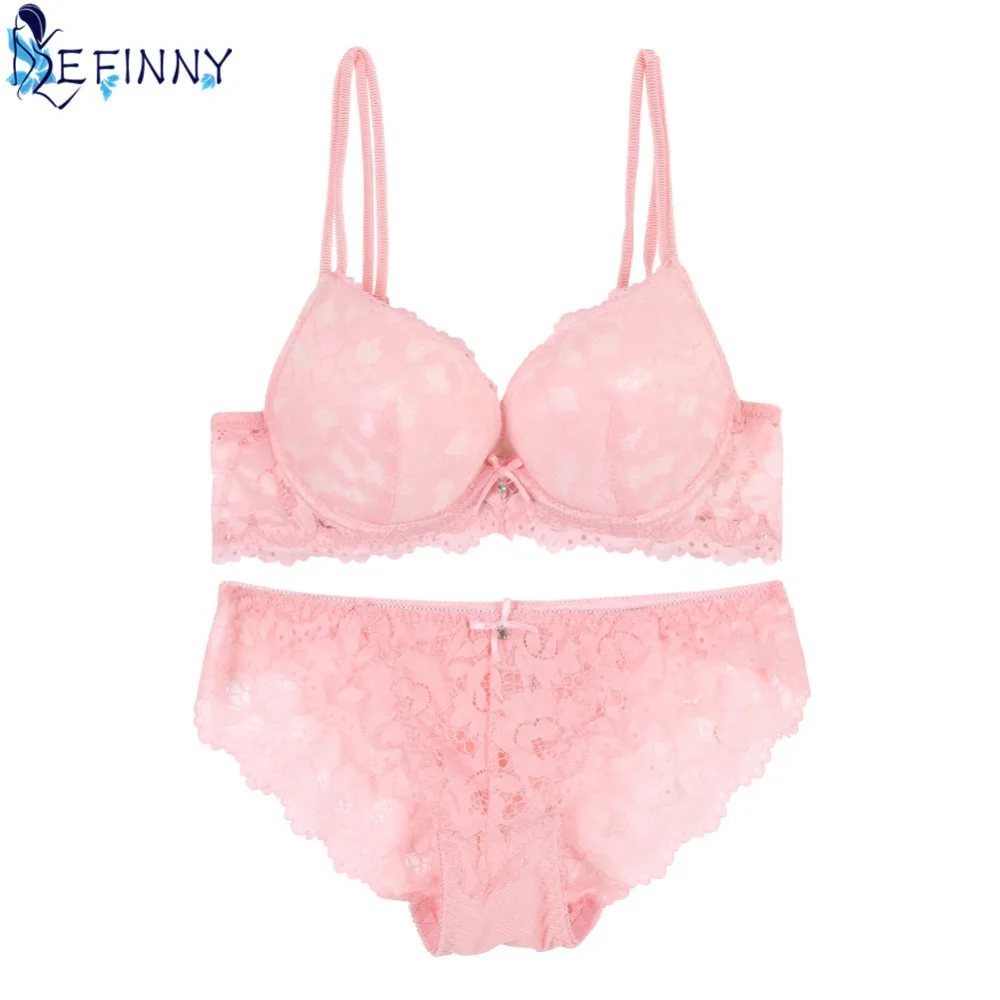 

Timeless Classic Floral Embroidery Lace Bra Underwear Sexy Women Bra Set Plus Size Lingerie Ultrathin Transparent Panties Briefs