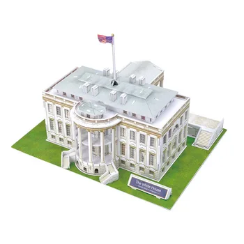 

The White House 3D Puzzle Early education toy