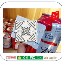 RFID метки UHF беспилотный магазин умный супермаркет 3D всенаправленные электронные теги 3D-OMNI M4QT бумага с покрытием магазин самообслуживания