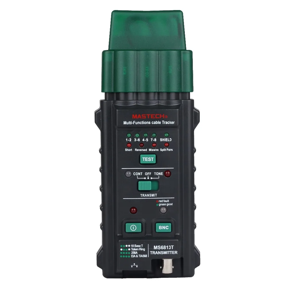 

MASTECH MS6813 Multifunction Network Cable & Telephone Line Tester Detector Tracker Autoranging multimeter