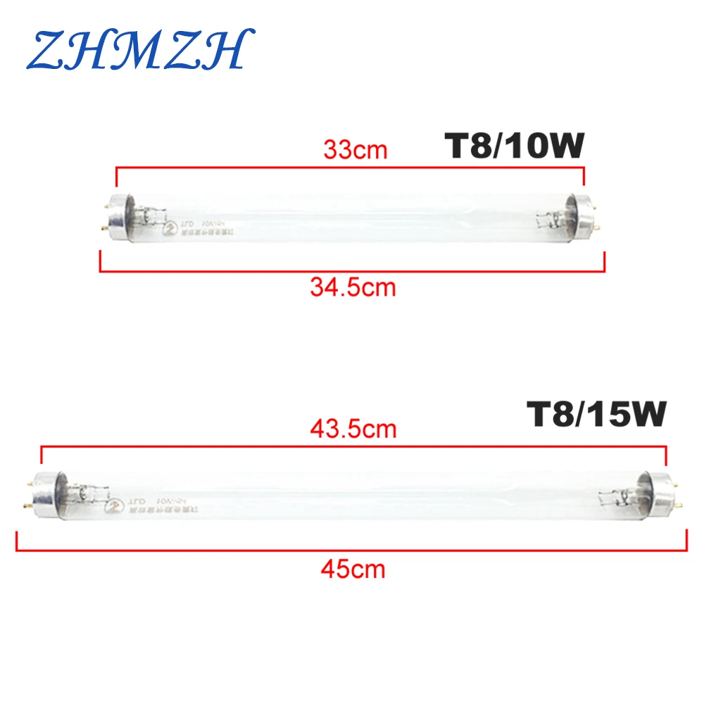 T5 T8 дезинфекционная ультрафиолетовая лампа 220 В кварцевые линейные лампы бактерицидные лампы для стерилизации 4 Вт 6 Вт 8 Вт 10 Вт 15 Вт УФ озоновая трубка