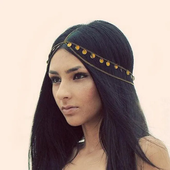 

Women headband Head Piece Hair Band Metal Head Chain Jewelry Chain 3025101026