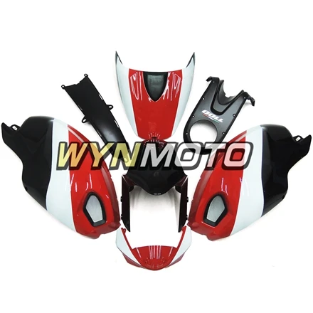 Полный обтекатели для Ducati 696 796 795 M1000 m1100 год 09 10 11 2009 2010 2011 ABS мотоцикл обтекатель комплект красный, черный и белый Чехлы для мангала