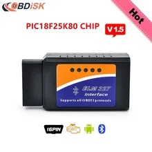 2017 Elm327 Bluetooth V1 5 BT adapter Works On font b Android b font Torque ELM