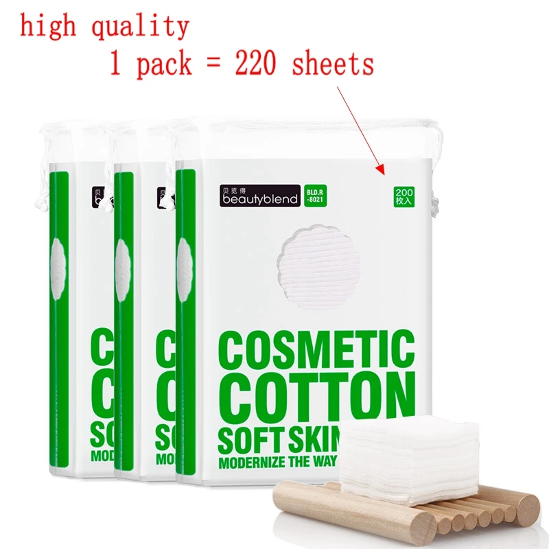 High Quality Facial Makeup Cotton Pads 100 Cotton Plant Paper Towel