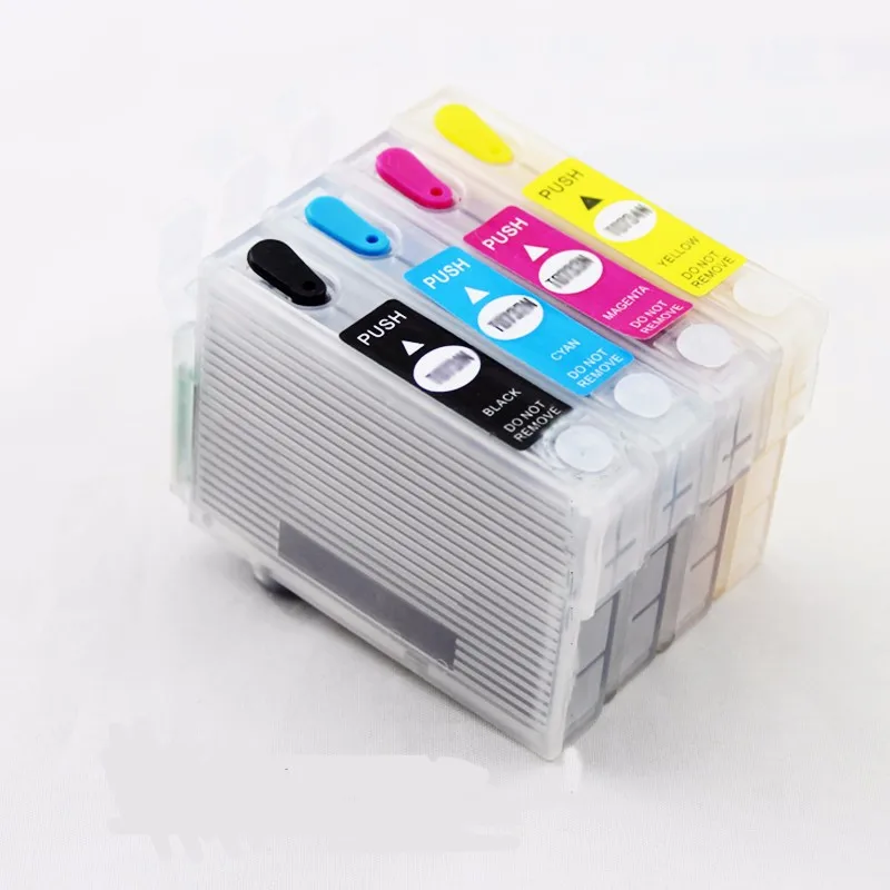 (4pieces/lot) Refillable Ink Cartridges T1401 T1404 for Epson NX635