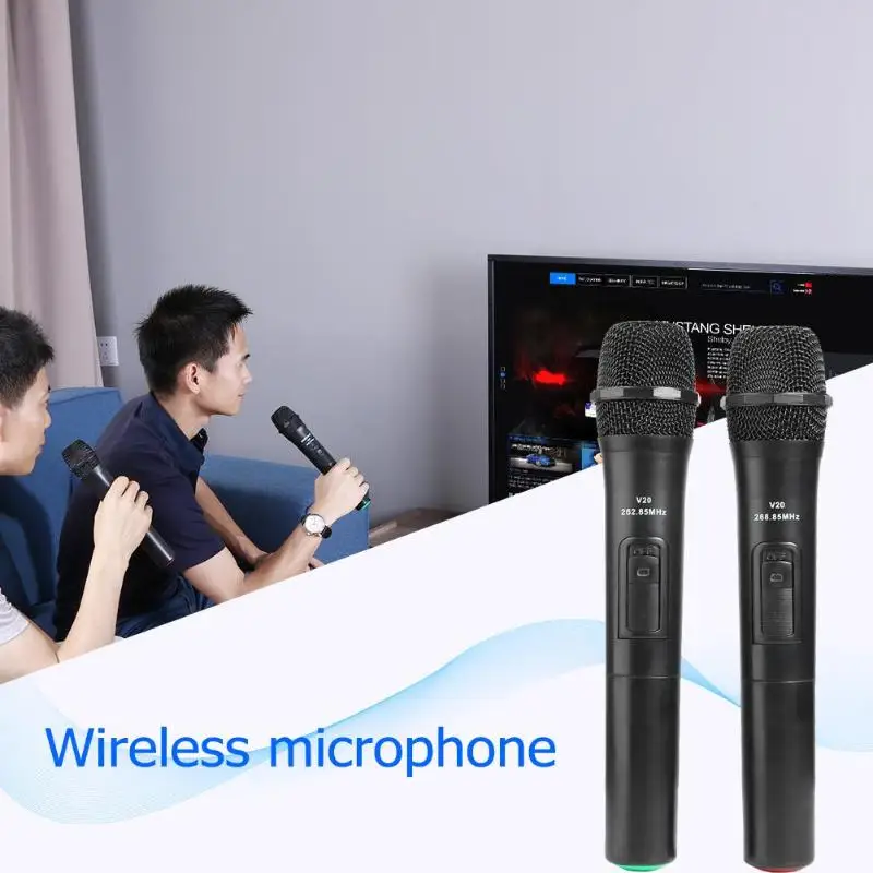 1/2 шт беспроводной семейный домашний караоке экосистема пение микрофон караоке плеер с USB Приемником Для Android tv Box Smart tv
