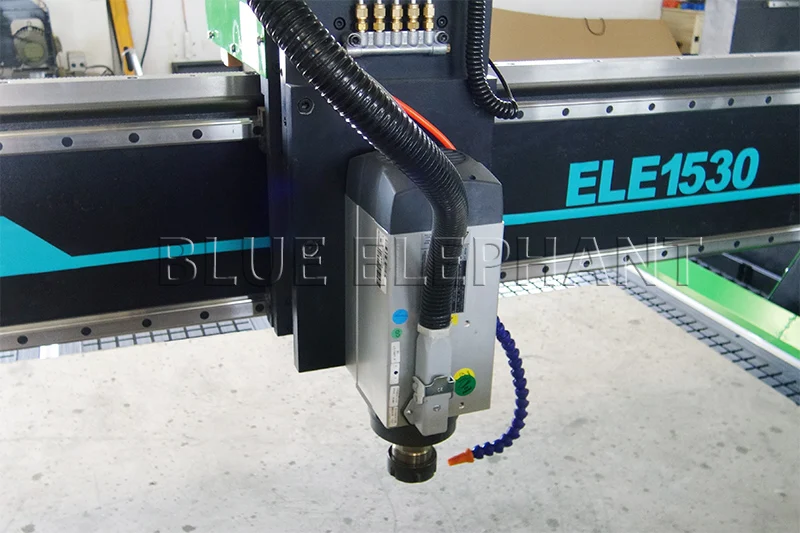 4.5kw hsd air cooling spindle of 1530 dsp control cnc router with hsd air cooling spindle