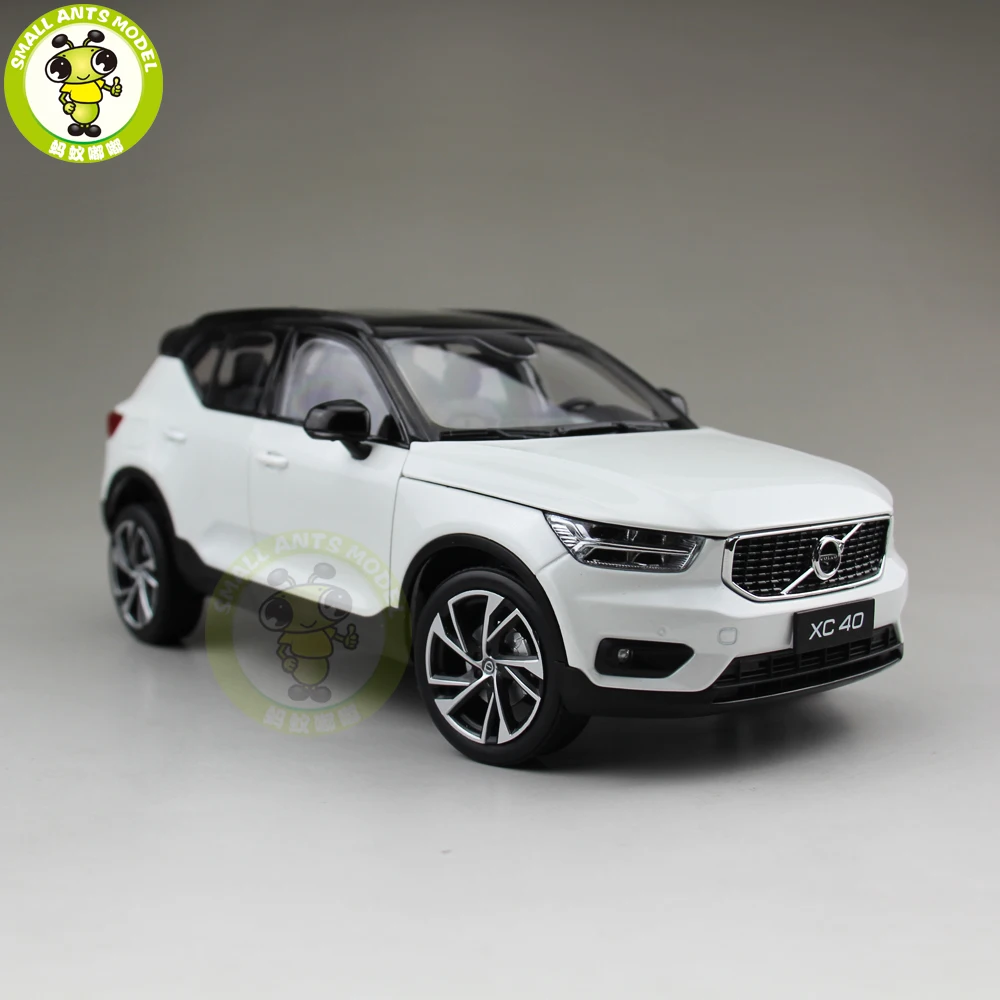 1/18 Новинка Volvo XC40 SUV литая модель металлический Автомобиль SUV модель подарок коллекция хобби белый цвет