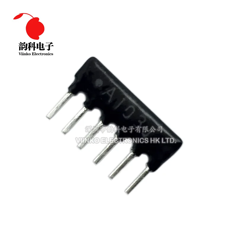 20pcs DIP exclusion Network Resistor array 6pin 330 1K 4.7K 10K ohm