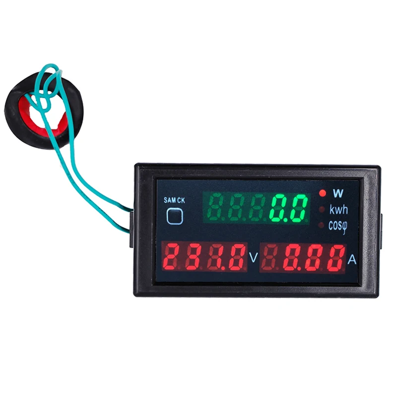 

DL69-2047 AC 80-300V 100A voltmeter tester Multi-Function Digital Meter voltage current meter energy power instrument 39%off