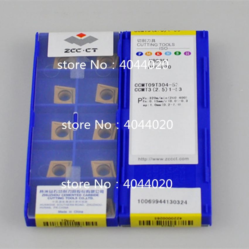 CCMT09T304-53 YBC251 CCMT3 (2 5) 1-53 80 градусов ромб Nc лезвие внутренний скучно отверстие P10-P30 10