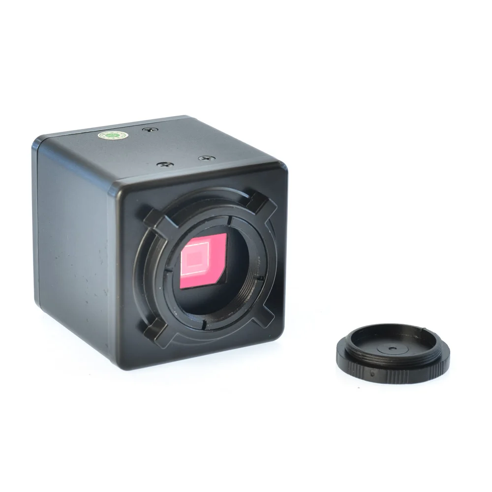 2MP VGA цифровой промышленный микроскоп камера комплект 100X зум c-крепление объектива " ЖК-монитор 144 светодиодный регулируемый свет для ремонта печатных плат