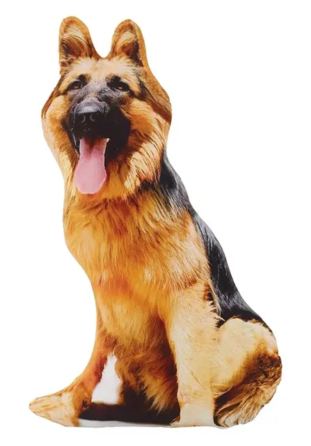 Cammitever 3D Grappige Hond Tijger Knuffel Kussen Decoratieve Kussens Voor Sofa Meisjes Kinderen Home Decor