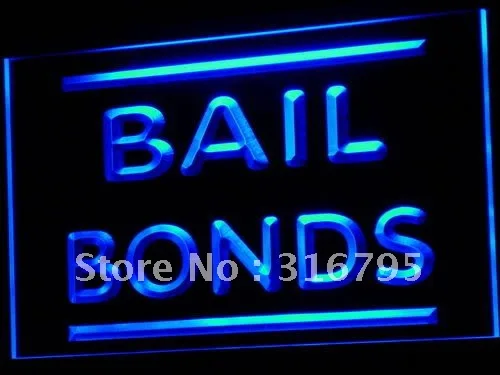 I604 Bail Bonds Money Shop магазины светодиодный неоновый свет знак включения/выключения 20+ цвета 5 размеров