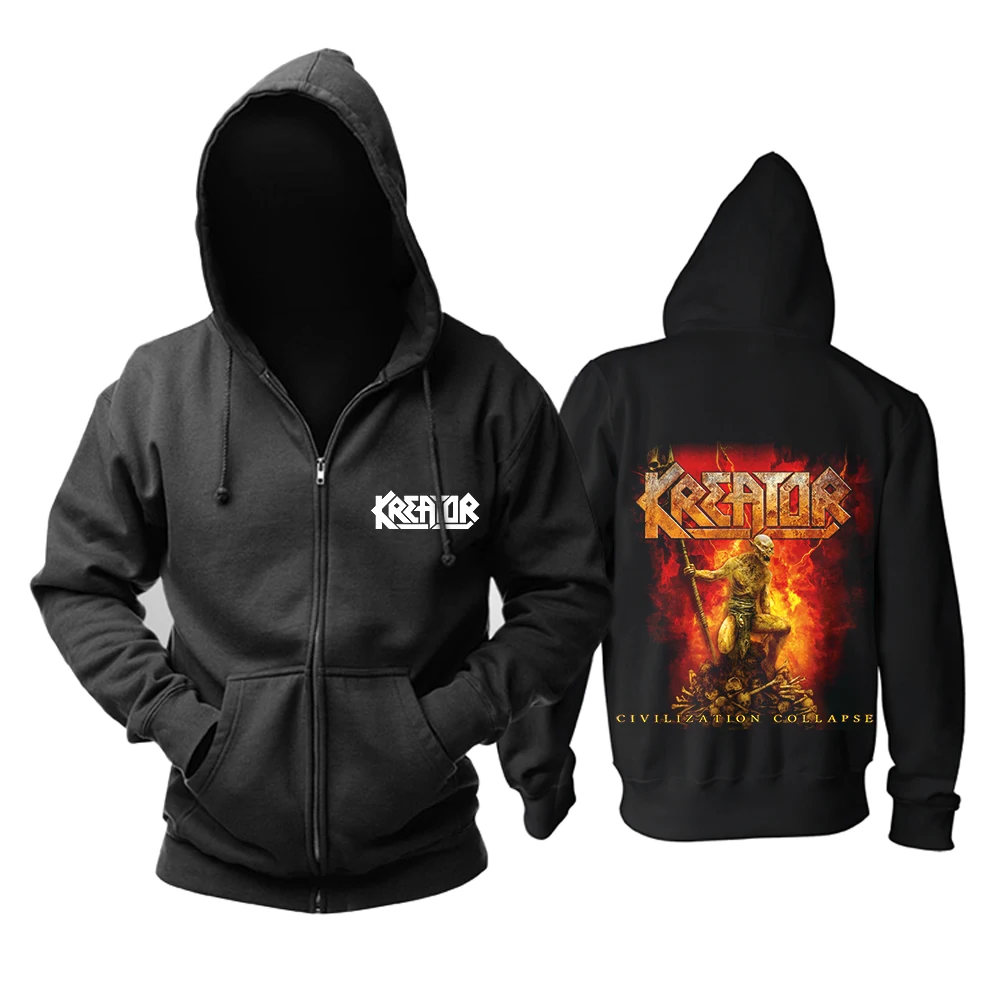 

Bloodhoof fashion KREATOR band Dying Alive Medium Metal black fashion hoodie Asian Size