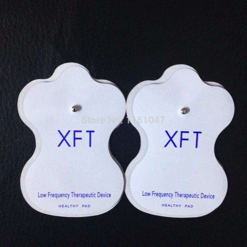

Replacement Electrode Massager Acupuncture Pads 20pcs/lot Slimming Massager Replacement Pads for Digital Therapy Machine XFT PAD