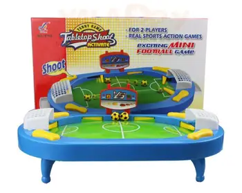 

candice guo! Funny game plastic toy tabletop shoot exciting mini football game parent kids desktop toy birthday Christmas gift