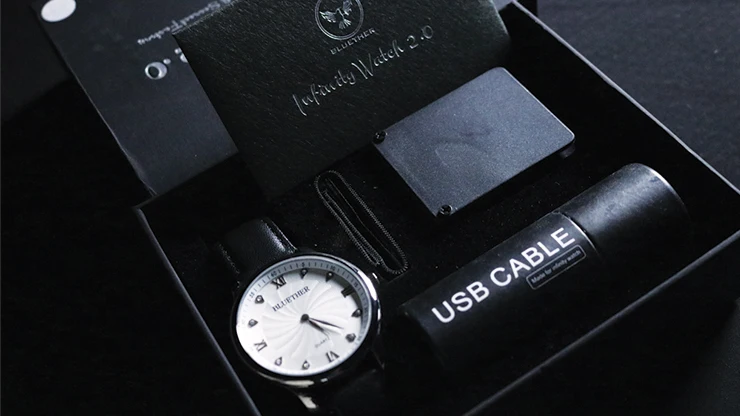 

New Arrivals Infinity Watch V2 by Bluether Magic,Magic tricks mentalism close up street magic props