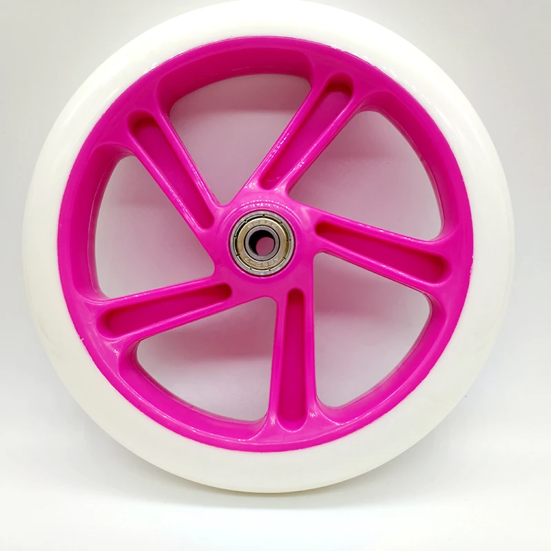 

free shipping scooter wheel pu material 175*28 2 pieces / lot