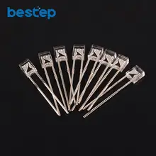 50 шт. 2*3*4 мм белый красный светодиодный светильник 2X3X4 мм красный светильник квадратный светильник