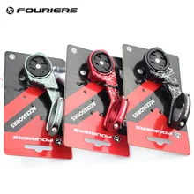 Fouriers Handlebar Computer Mount GPS Bracket For GARMIN Edge 1000 800 820 MIO Bryton GoPro Hero Out Front Computers Holder