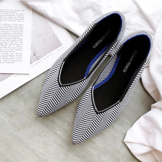 33 QMJHVX Ballerine Femme; женская обувь; Zapatos de mujer de moda; коллекция года; женская обувь на плоской подошве; обувь для танцев; женская обувь; chaussures femme - Цвет: 33