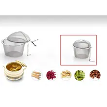 Чай Нержавеющее ситечко запирающийся чай Пряная смесь травяной Шар Диаметром 6,5 см