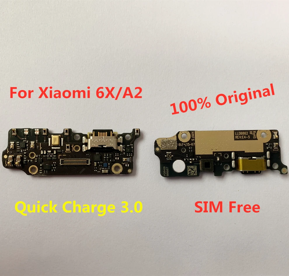 Гибкий кабель для зарядки Xiaomi Mi A2 разъем USB док станции печатная плата гибкий