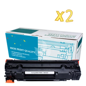 

2PCS CB436A CE285A 35A 36A 85A Compatible Toner For HP P1002,P1003,P1004,P1005, P1006,P1009,M1522,P1505