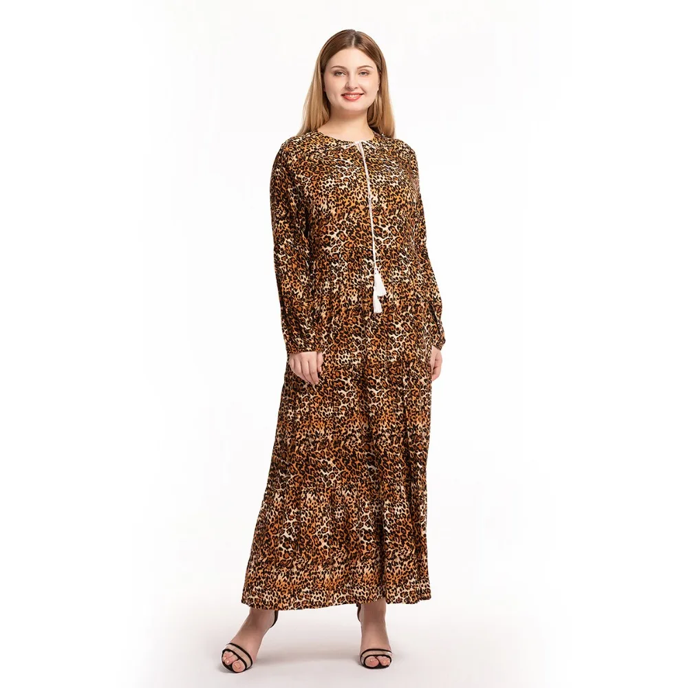 Мусульманская одежда цветы Модные принты повязки платья Хиджаб мусульманское платье макси Бангладеш Кафтан Дубай, Турция Халат