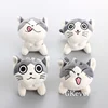 Anime 4 Pcs/Lot Chi Chis Sweet Home Cute Cat Plush Keychain Pendant Small Mini Stuffed Animals 4
