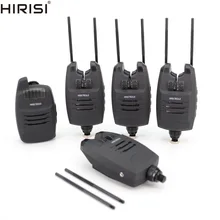 1+four Carp Fishing Alarm Set Sounds and LED Alarming Wi-fi Fishing Chew Alarm Indicator Digital with Snag Ear Bar