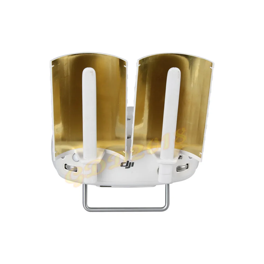 

2pcs Copper Parabolic Antenna Range Booster(Enhanced version) for DJI Phantom 3 4 Controller Transmitter Signal Extender