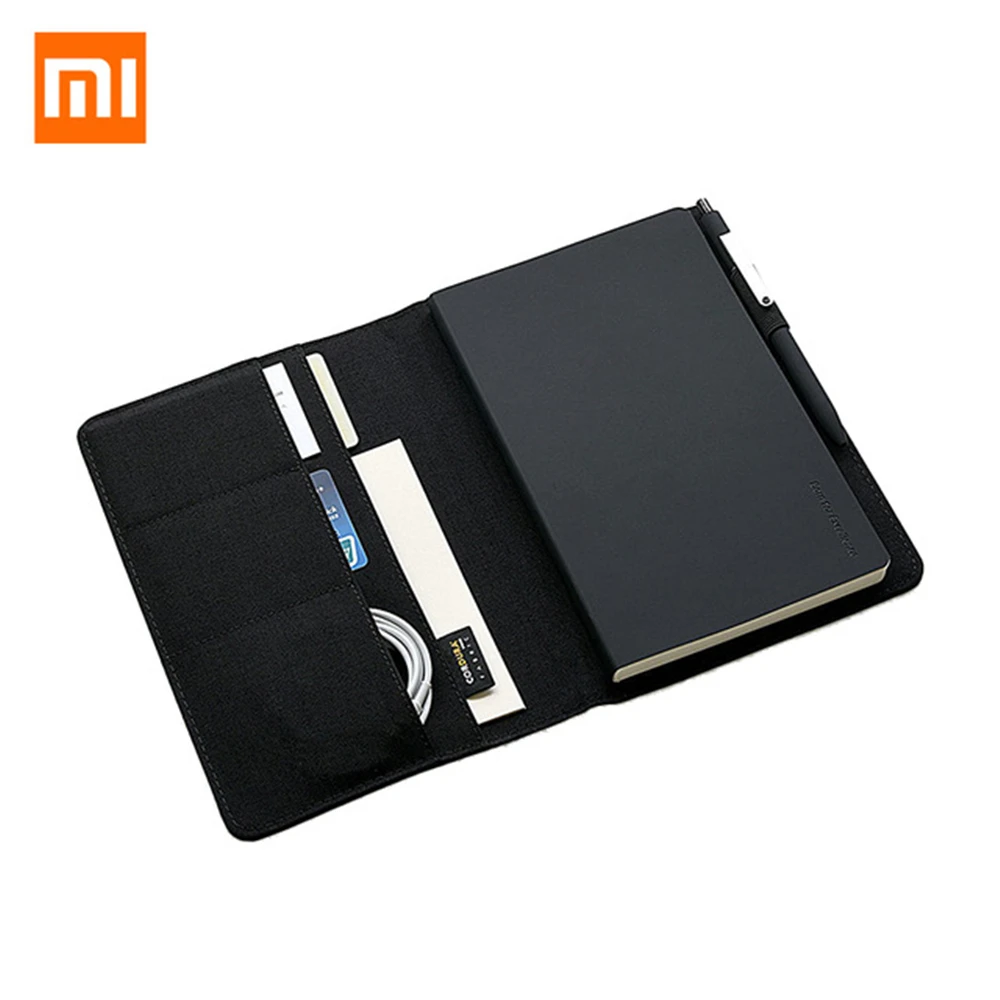 Умный дом Xiaomi Mijia NoteBook Kaco благородная бумага из искусственной кожи слот для карт кошелек книга для офиса путешествия в подарок