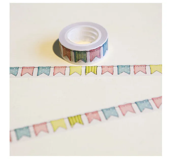 Colorful Flags Washi Tape