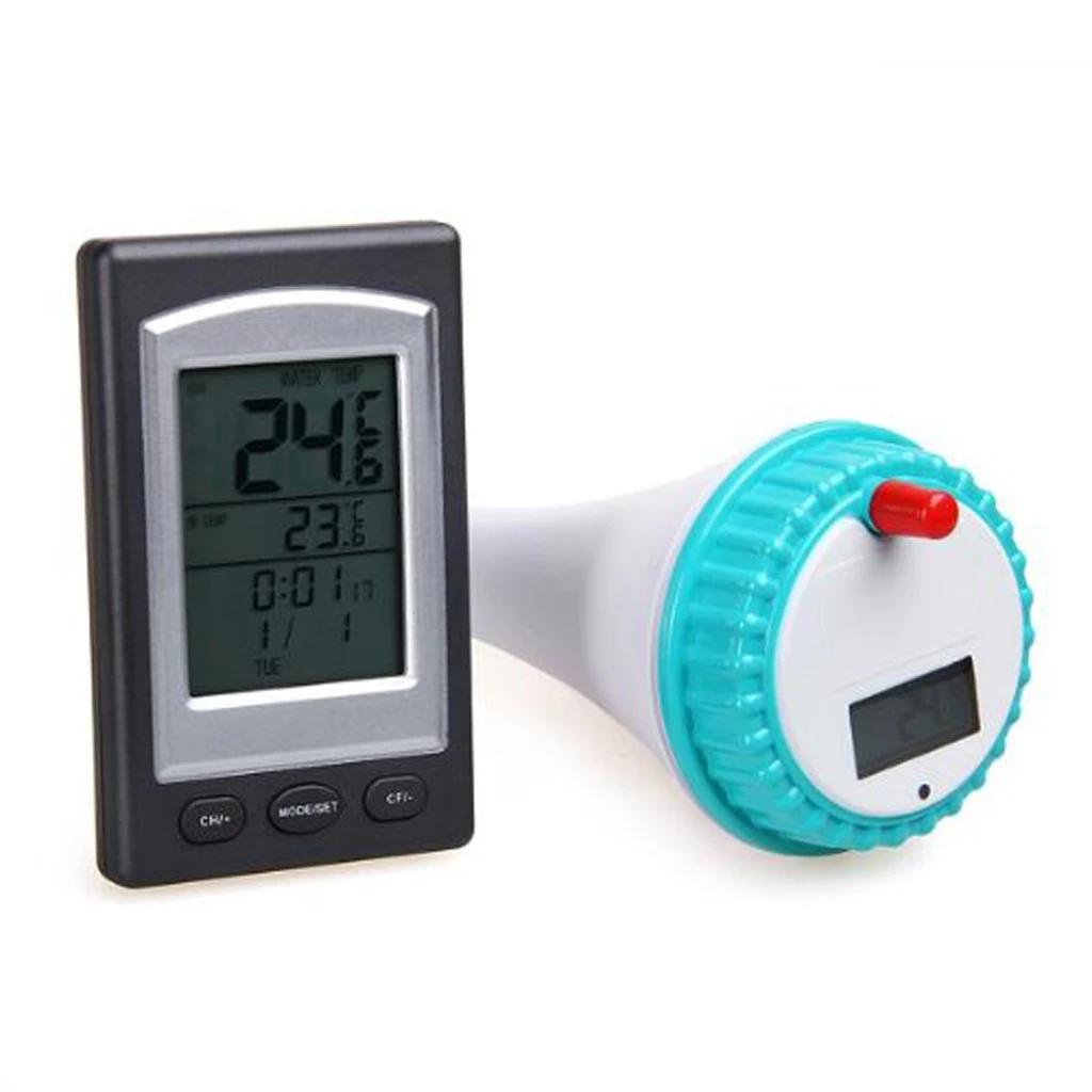 Durable Thermometer Measures Temperature Tester Wireless For Aquarium Poolin Temperature